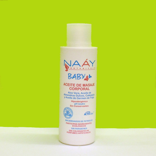 Aceite de masaje corporal baby