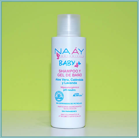 Champú-gel suave baby Naáy