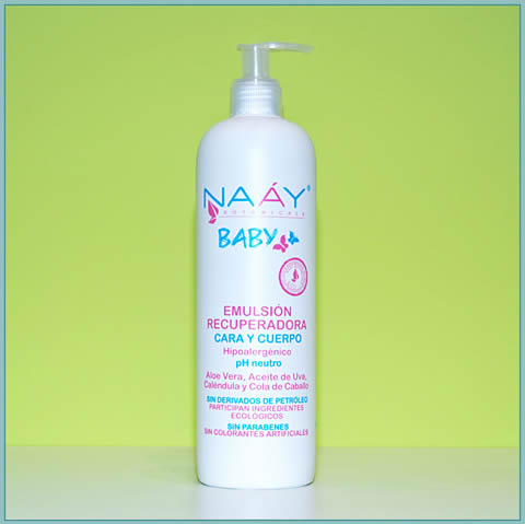 Emulsión recuperadora baby 500 ml.