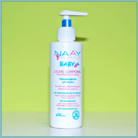 Leche corporal hidratante baby